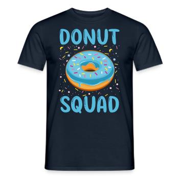 Escouade Donut - T-shirt homme - marine - Devant - AI Model Male 178 light (178cm)