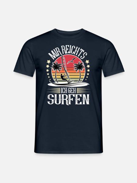 Windsurfen Windsurfer Windsurf - Männer T-Shirt - Navy
