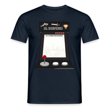 30. Geburtstag Gästebuch Lustig Gamer 1994 T-Shirt - Männer T-Shirt - Navy - Vorne - AI Model Male 178 light (178cm)