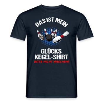 Cadeau de club de cône de quilles - T-shirt homme - marine - Devant - AI Model Male 178 light (178cm)