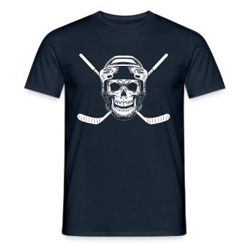 Eishockey Hockey sur glace - T-shirt homme - marine - Devant - AI Model Male 178 light (178cm)
