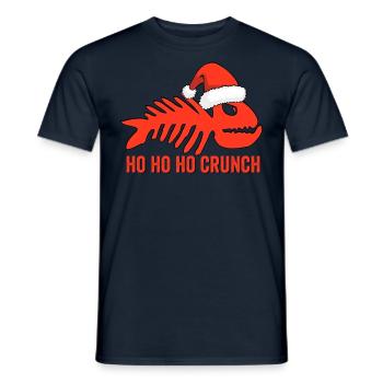 Weihnachten M'Benga - Männer T-Shirt - Navy - Vorne - AI Model Male 178 light (178cm)