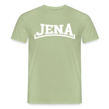 Jena - Men's T-Shirt - sage - Front - AI Model Male 178 light (178cm)