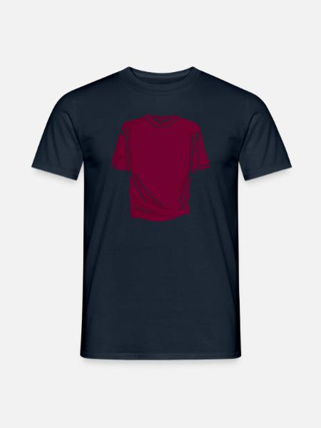 2shirt - Men's T-Shirt - navy
