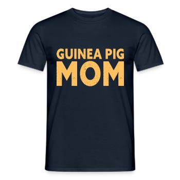 Guinea Pig Mom - Männer T-Shirt - Navy - Vorne - AI Model Male 178 light (178cm)