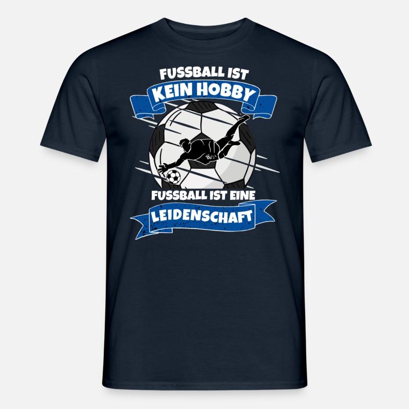 Fußball Torwart - Männer T-Shirt - Navy
