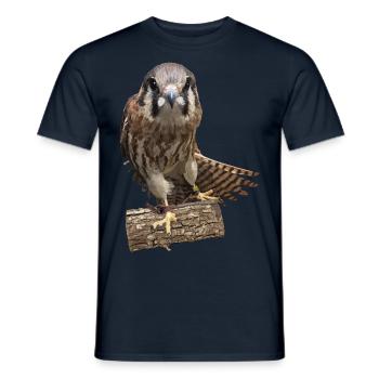 Crécerelle - T-shirt homme - marine - Devant - AI Model Male 178 light (178cm)