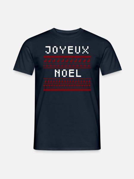 Joyeux noël - T-shirt homme - marine