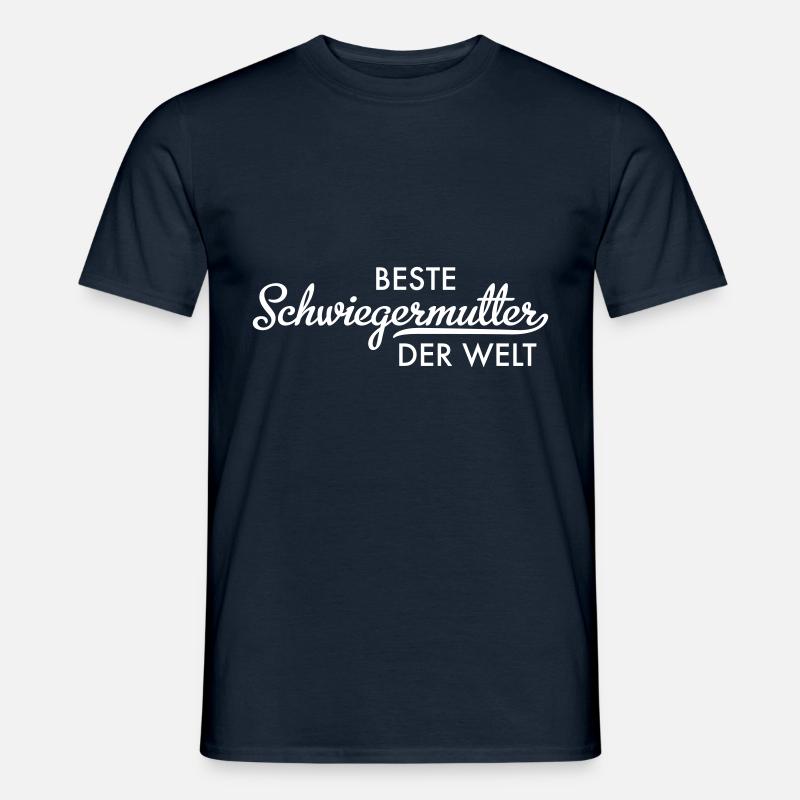 beste schwiegermutter - Männer T-Shirt - Navy