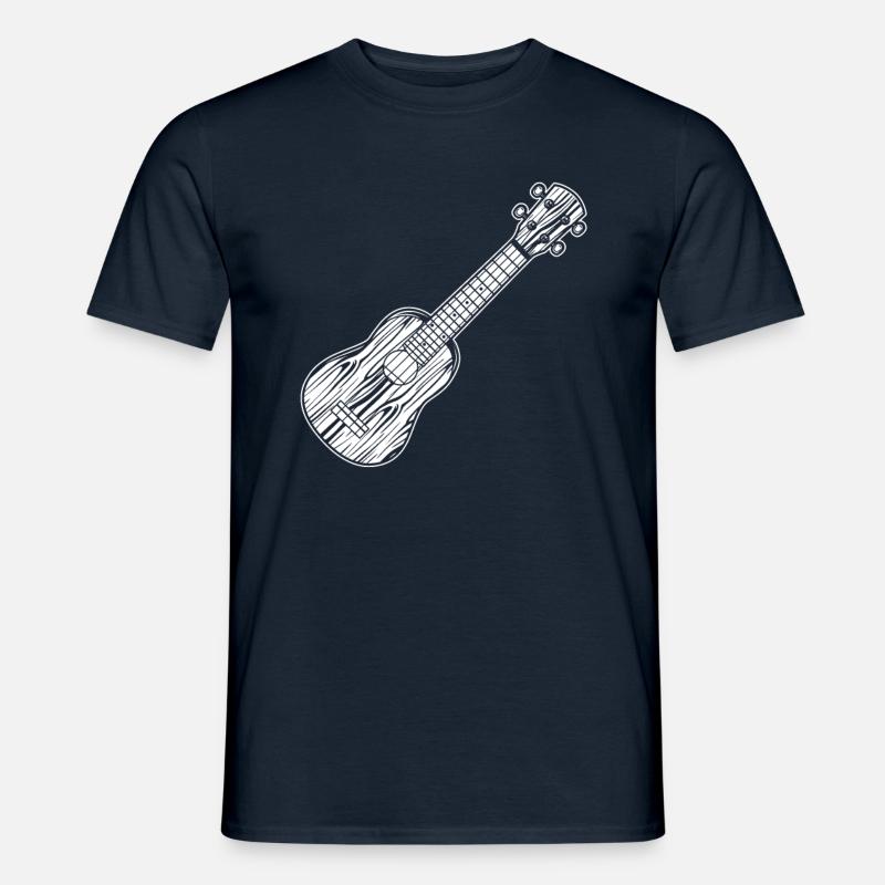 Ukulele - Männer T-Shirt - Navy