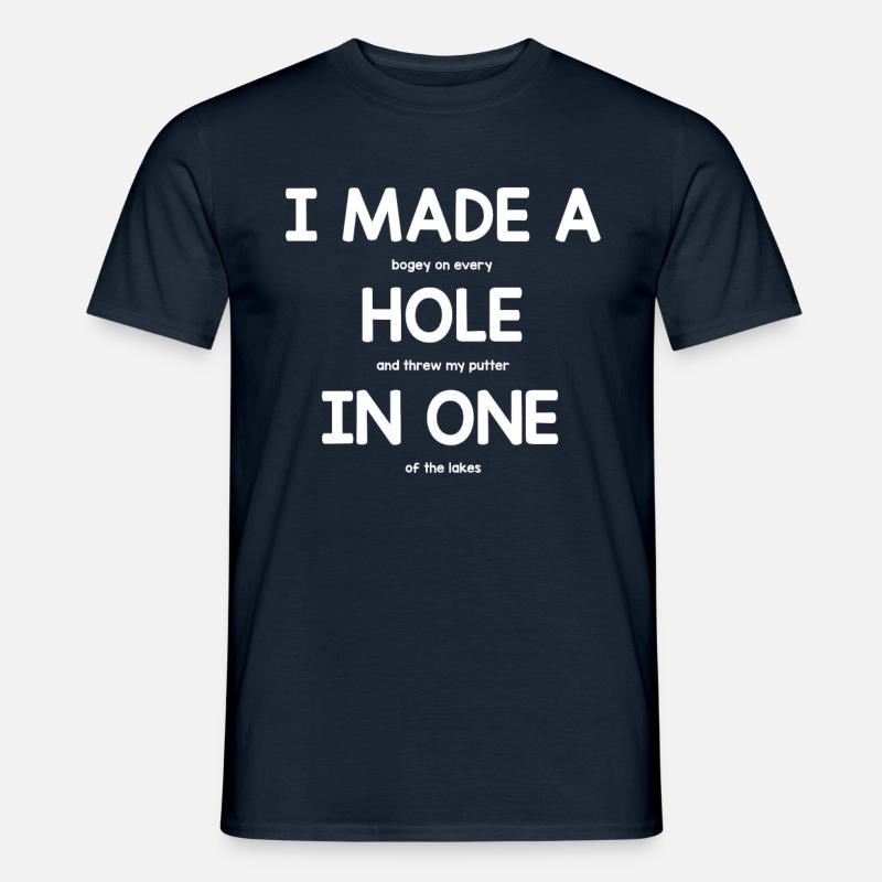 Golfspillere Golf - T-shirt herr - marinblå