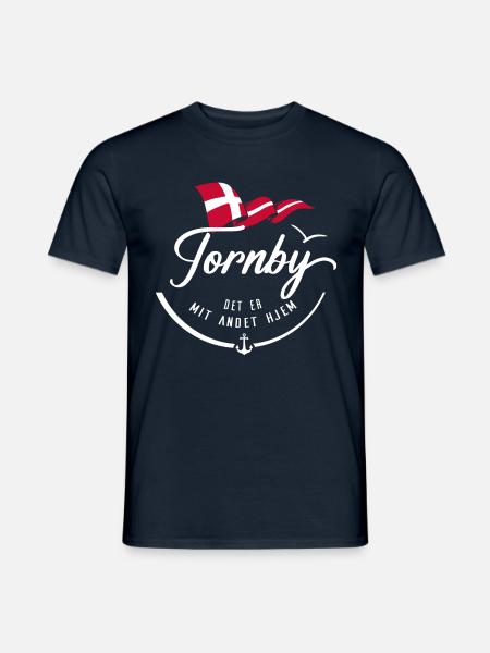TORNBY - Meine zweite Heimat - w - Männer T-Shirt - Navy