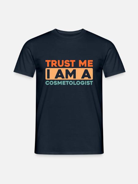 Kosmetikerin - Männer T-Shirt - Navy