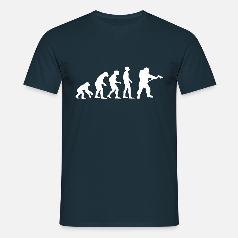firefighter evolution - Men's T-Shirt - navy