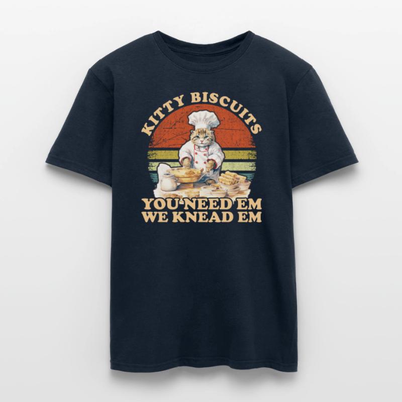 Kitty Biscuits Cat Cat Biscuits Baker Baker Men’s T-shirt