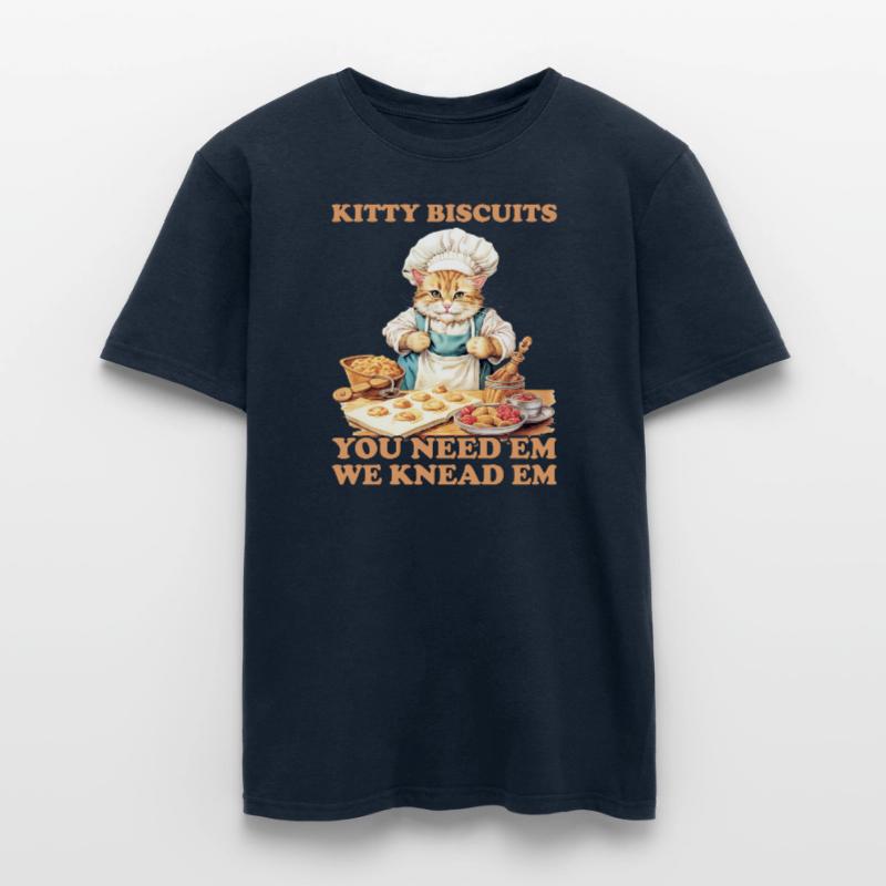 Kitty Biscuits Cat Cat Biscuits Baker Baker Men’s T-shirt