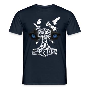 Thor - T-shirt homme - marine - Devant - AI Model Male 178 light (178cm)