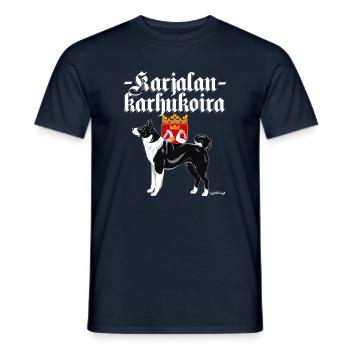 Cattle Shepherd Dog 01 - Men's T-Shirt - navy - Front - AI Model Male 178 light (178cm)