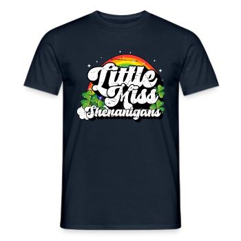 Petites manigances de la Saint-Patrick Femme - T-shirt homme - marine - Devant - AI Model Male 178 light (178cm)