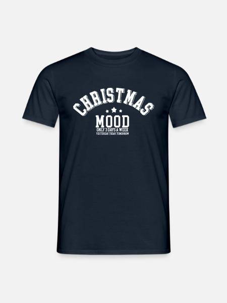 Christmas mood - Men's T-Shirt - navy