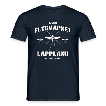 Schweden - Männer T-Shirt - Navy - Vorne - AI Model Male 178 light (178cm)