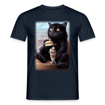 CAESAR 2019 - Männer T-Shirt - Navy - Vorne - AI Model Male 178 light (178cm)