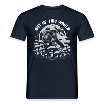 Hors de ce monde - T-shirt homme - marine - Devant - AI Model Male 178 light (178cm)