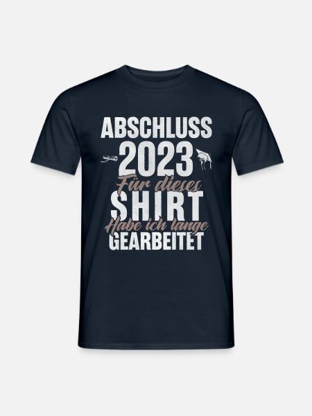 Abschluss 2023 - Männer T-Shirt - Navy