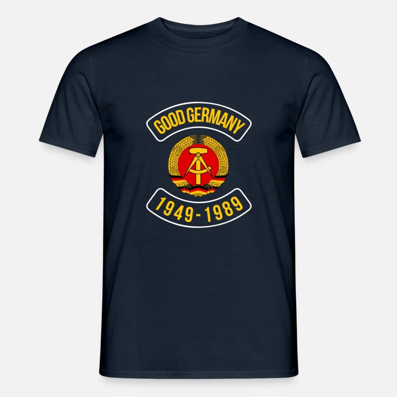 DDR Good Germany - Männer T-Shirt - Navy