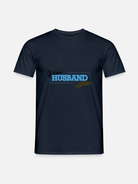 Wedding - Future Husband - Gift - Men's T-Shirt - navy
