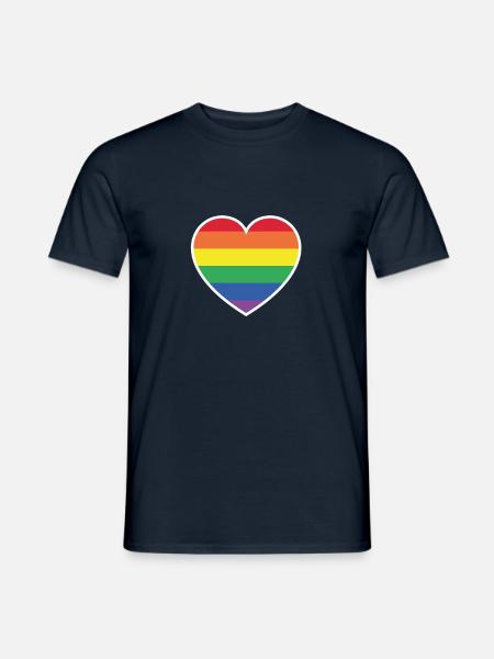 Pride - Männer T-Shirt - Navy