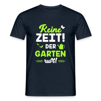 Jardin - T-shirt homme - marine - Devant - AI Model Male 178 light (178cm)
