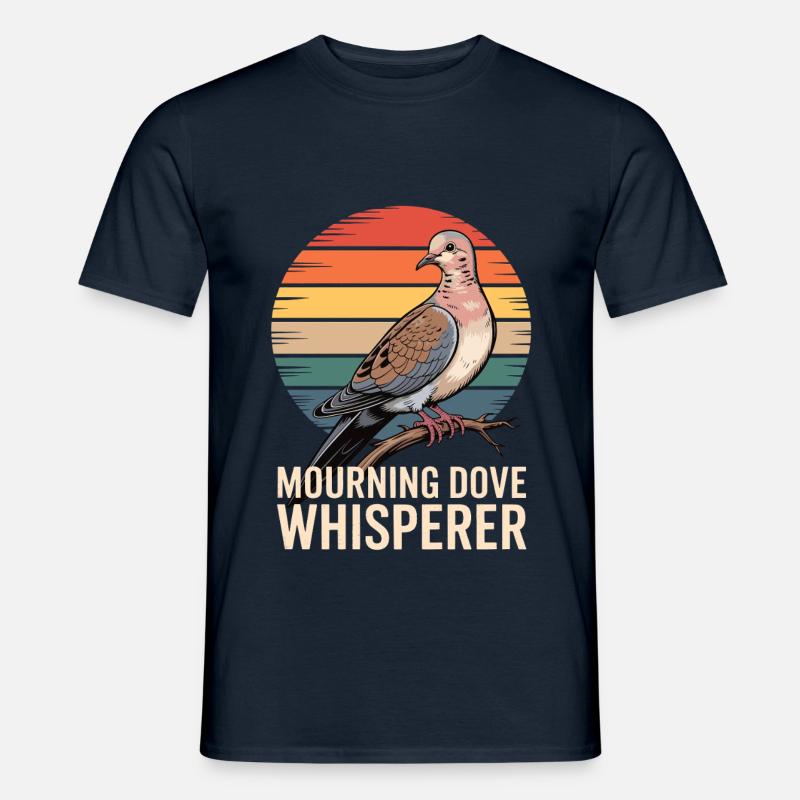 Taube - Männer T-Shirt - Navy