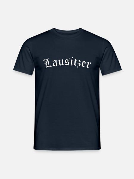 Lausitzer - Männer T-Shirt - Navy