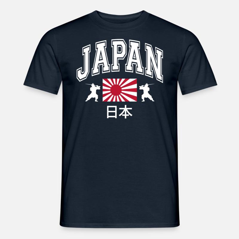 Japan - Männer T-Shirt - Navy