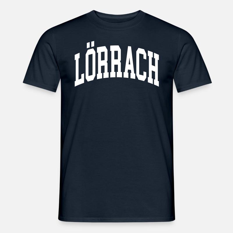 Lörrach - Männer T-Shirt - Navy