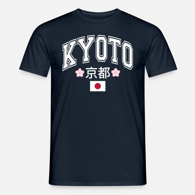 Kyoto - Männer T-Shirt - Navy
