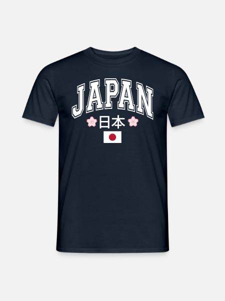 Japan - Men's T-Shirt - navy