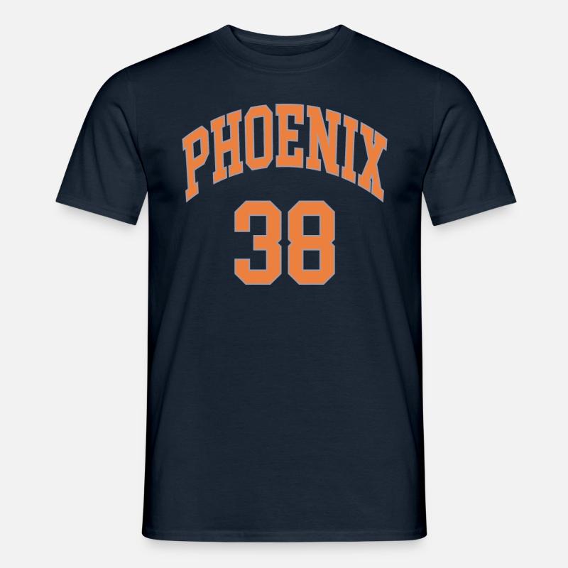 Phoenix 38 - Männer T-Shirt - Navy