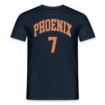 Phoenix 7 - Männer T-Shirt - Navy - Vorne - AI Model Male 178 light (178cm)