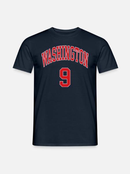 Washington 9 - Men's T-Shirt - navy