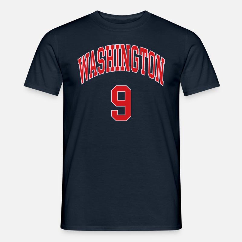 Washington 9 - Männer T-Shirt - Navy