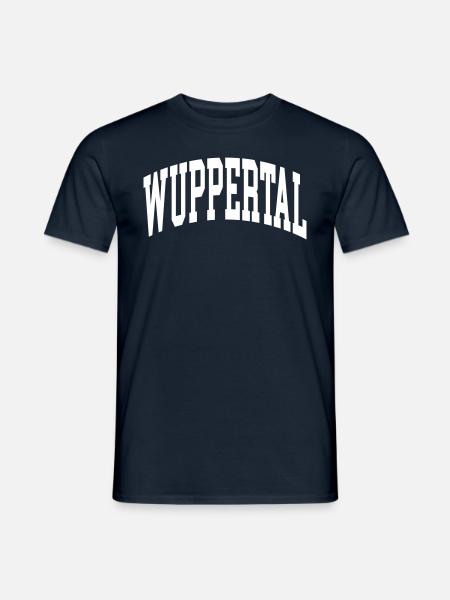 Wuppertal - Männer T-Shirt - Navy