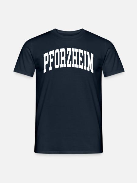 Pforzheim - Männer T-Shirt - Navy