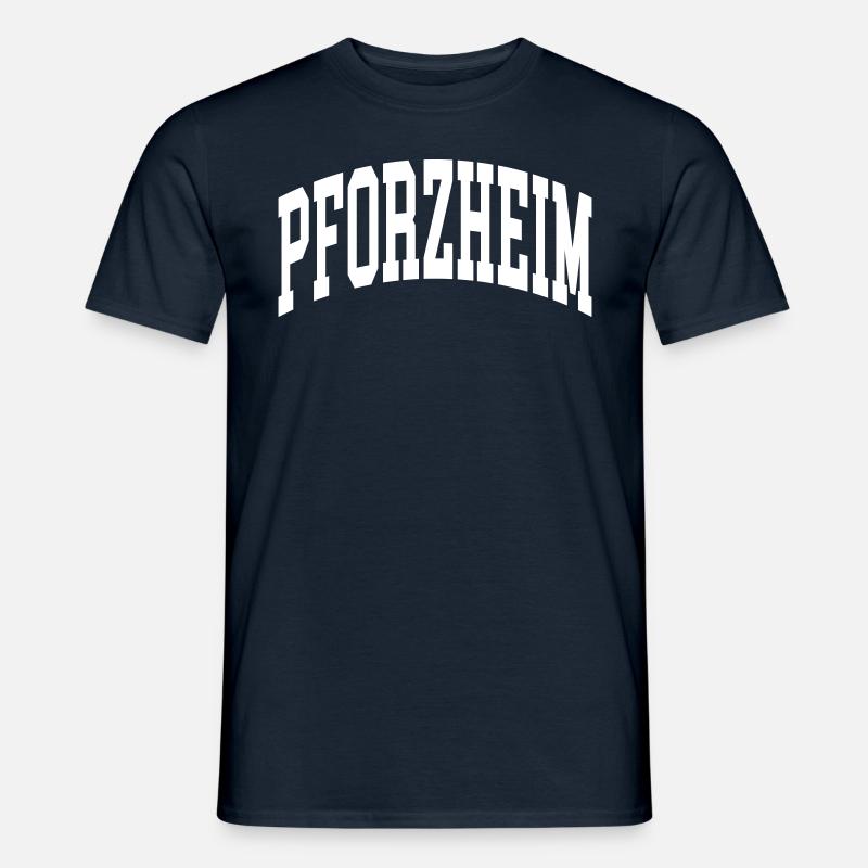 Pforzheim - Männer T-Shirt - Navy