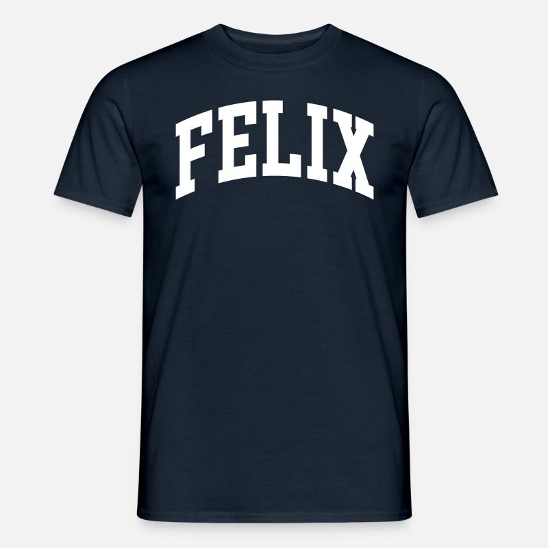 Felix - Männer T-Shirt - Navy