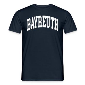 Bayreuth - Men's T-Shirt - navy - Front - AI Model Male 178 light (178cm)