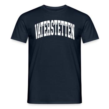 Vaterstetten - Men's T-Shirt - navy - Front - AI Model Male 178 light (178cm)