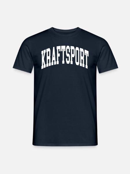 Kraftsport - Männer T-Shirt - Navy