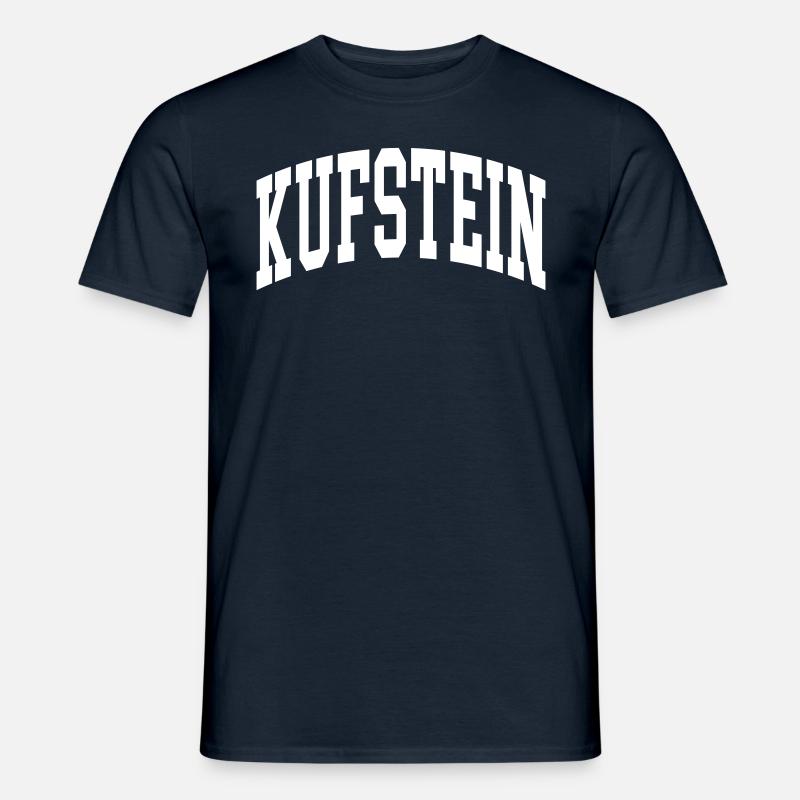 Kufstein - Männer T-Shirt - Navy
